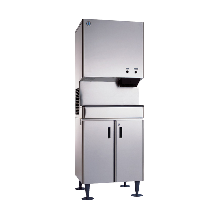 Hoshizaki Countertop Nugget Ice Machine - Air-Cooled with Built-in Storage Bin - DCM300BAH