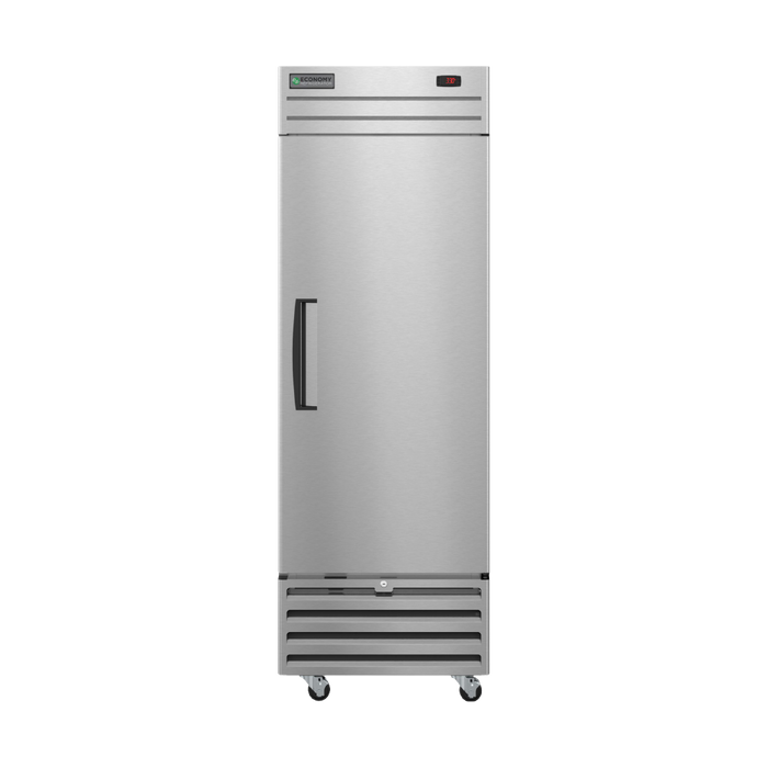 Hoshizaki ER1A-FS Single Section Roll-In Upright Refrigerator - Full Stainless Steel Door with Lock